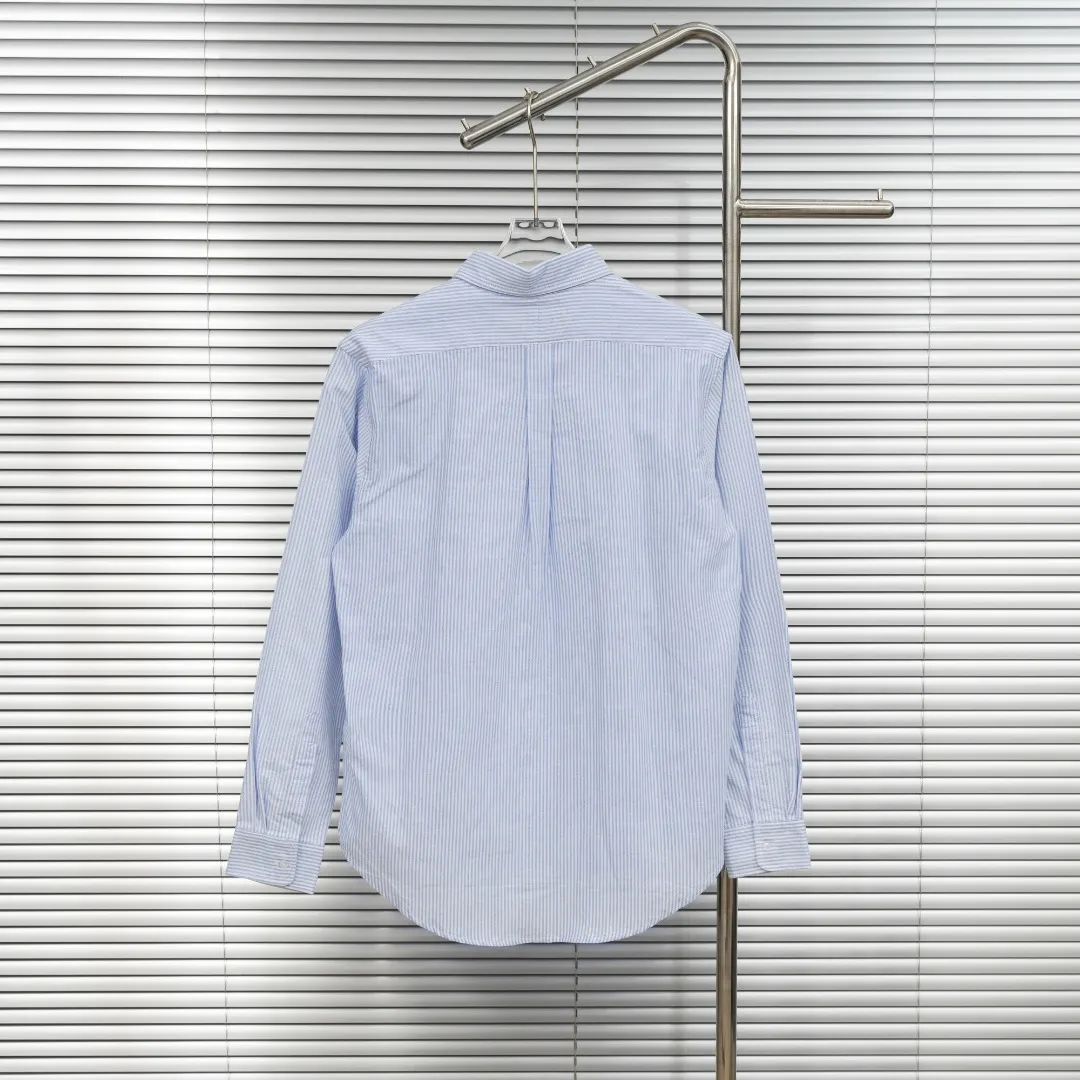 P250 top version (difference in currency) Style: Ralph Lauren POLO embroidered striped long shirt POLO Color: Picture color Size: S-XL Fabric: Pure cotton Accessories: Full set of customized accessories No gender distinction Same style for men and women